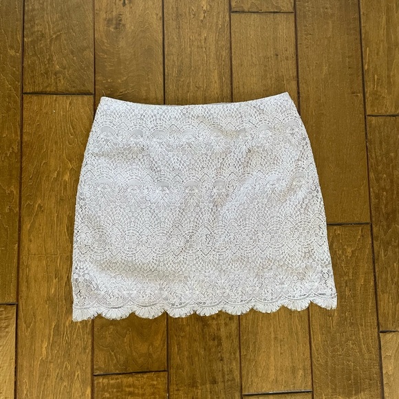 Urban Outfitters Lavender Lace mini skirt - Picture 4 of 5